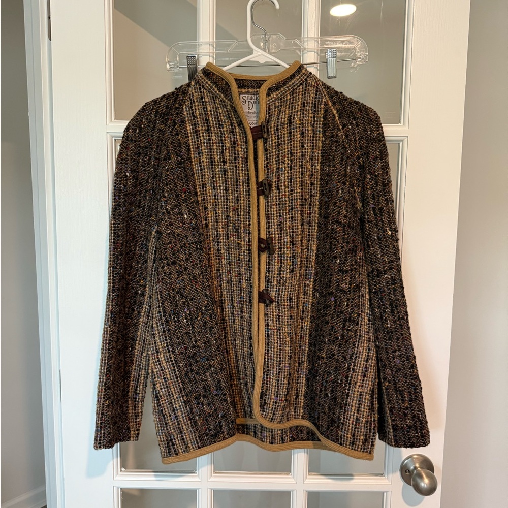 Pure wool, handmade jacket